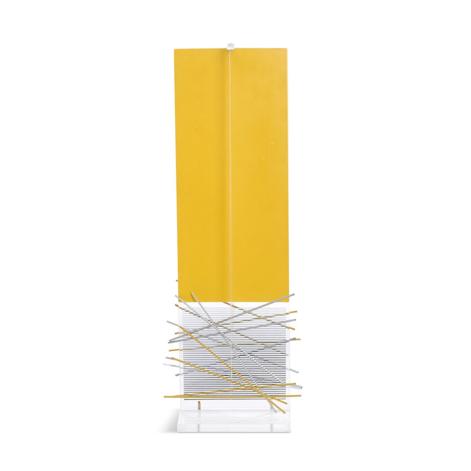 Jesús Rafael Soto (Venezuelan, 1923-2005) Multiple II, from Jai-Alai Plexiglas multiple wit... - 2