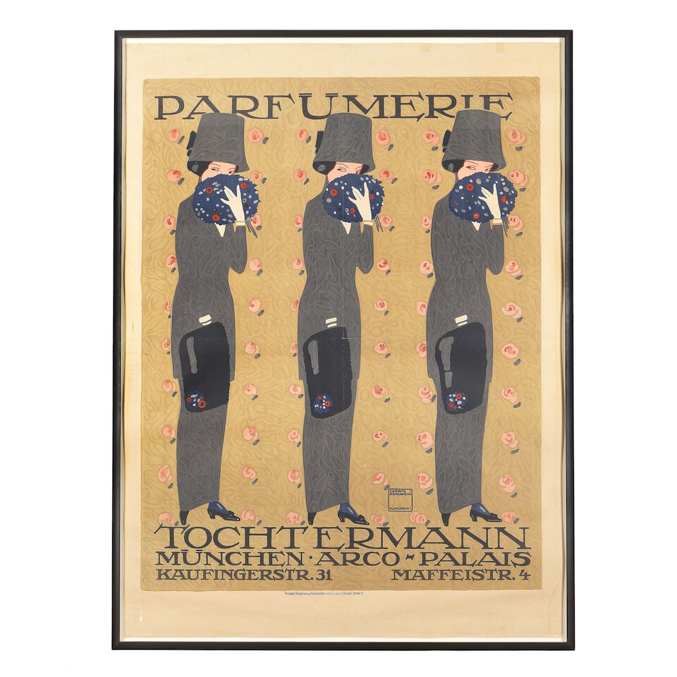 LUDWIG HOHLWEIN (1874-1949) PARFUMERIE TOCHTERMANN - 2