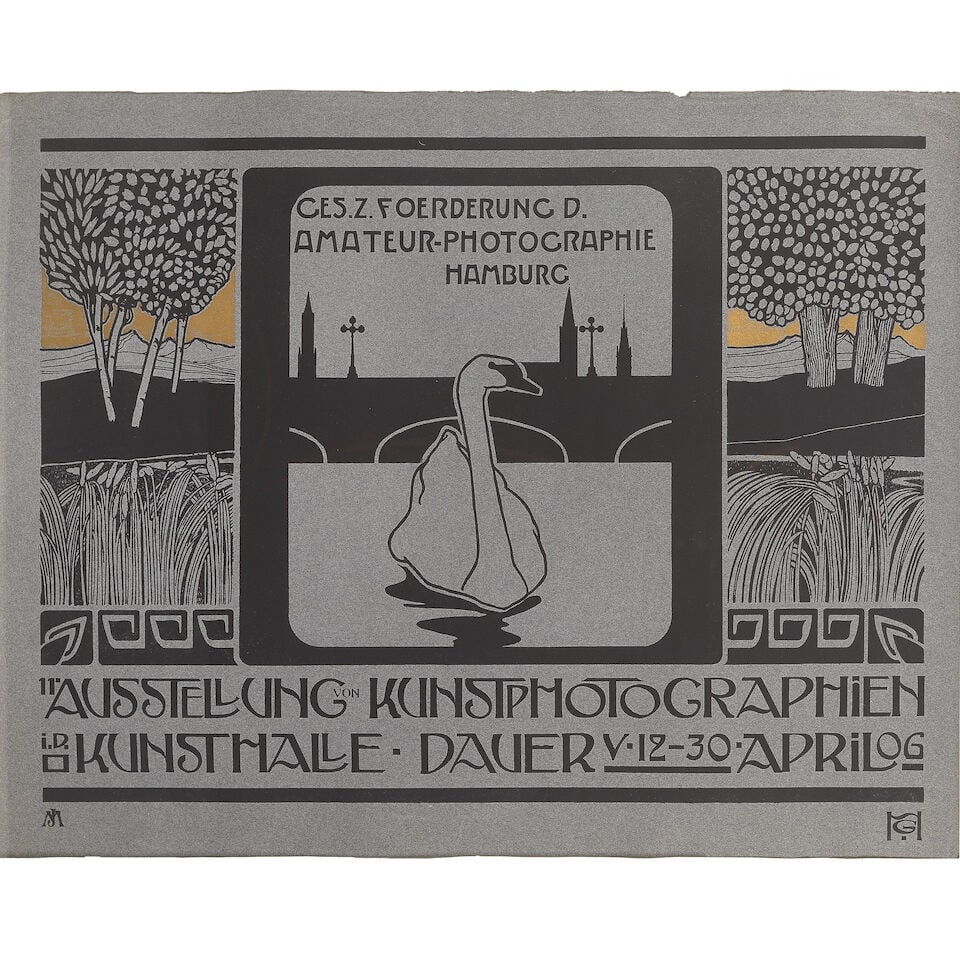 ANONYMOUS 11th AUSSTELLUNG von KUNSTPHOTOGRAPHIEN: ANONYMOUS 11th AUSSTELLUNG von KUNSTPHOTOGRAPHIEN lithographic poster in colours, cond.A, not backed, framed 19 x 25ins. (48 x 63cm.) For further information on this lot please visit