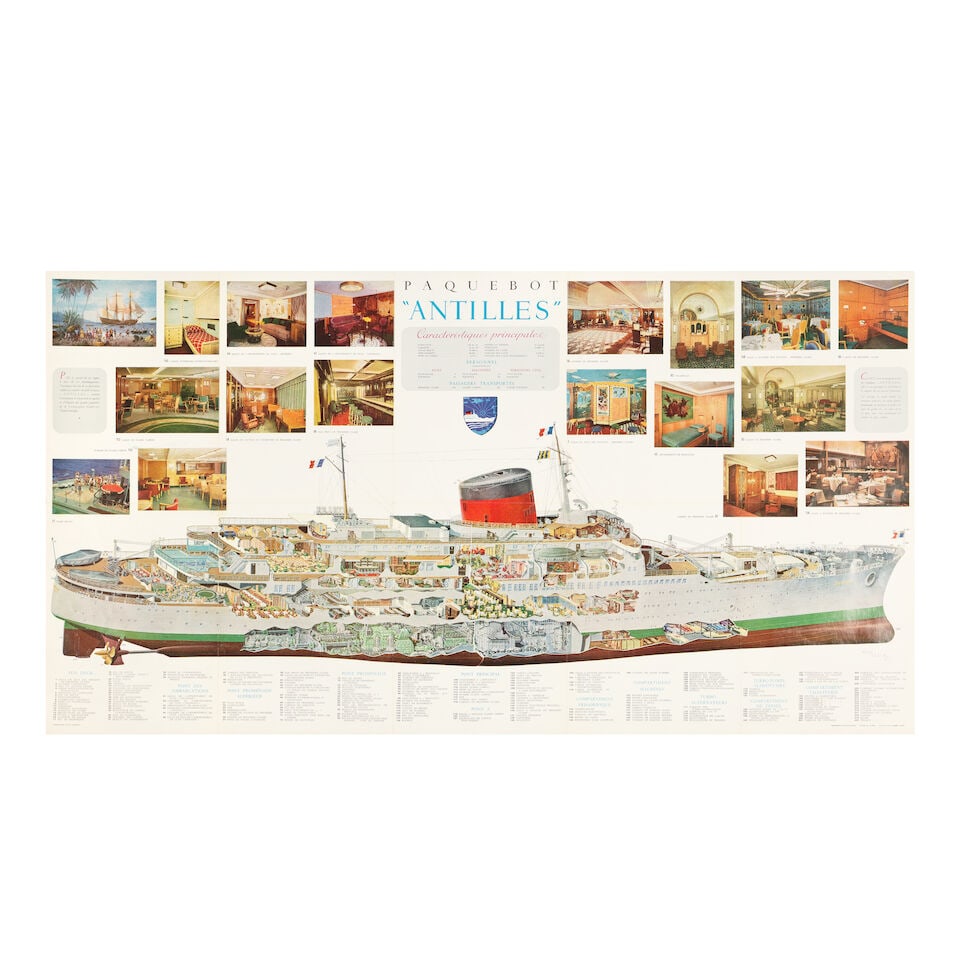 KENNETH D. SHOESMITH (1890-1939) ROYAL MAIL. Atlantis cruises - 3