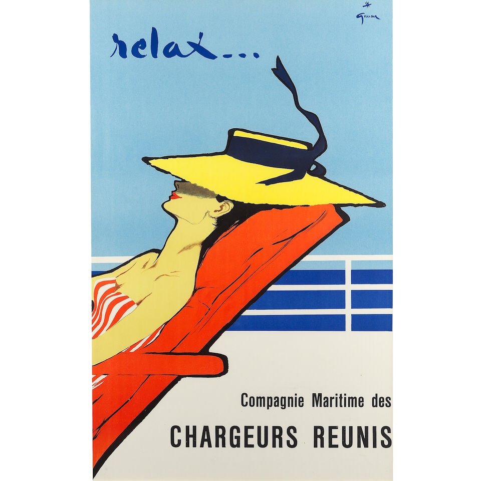 RENE GRUAU (Renato de Zagli) (1910-204) RELAX. Chargeurs Reunis - 2