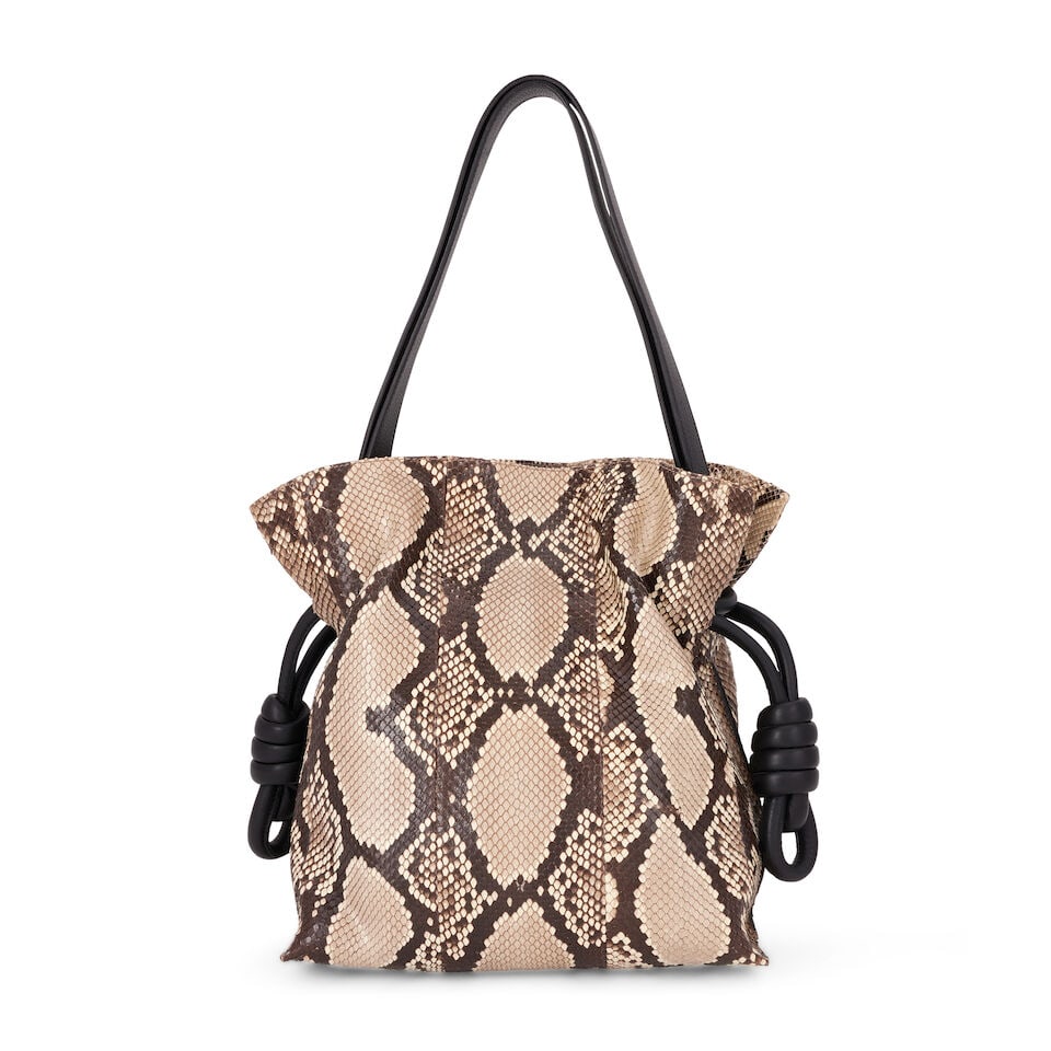 Loewe: a Shiny Python Flamenco Knot Bag 2014 (1 of 2)