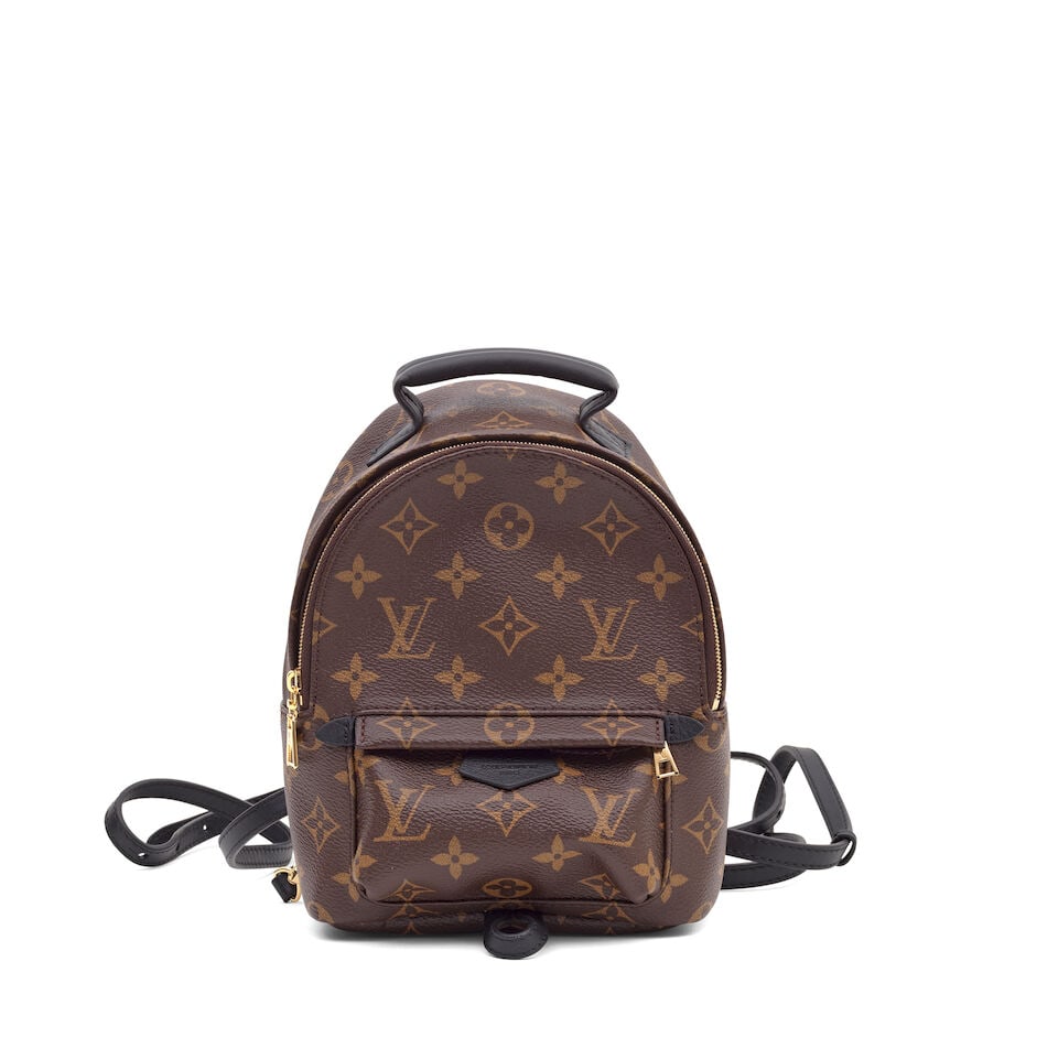 Louis Vuitton: a Monogram Palm Springs Mini Backpack (includes microchip and dust bag) (1 of 3)