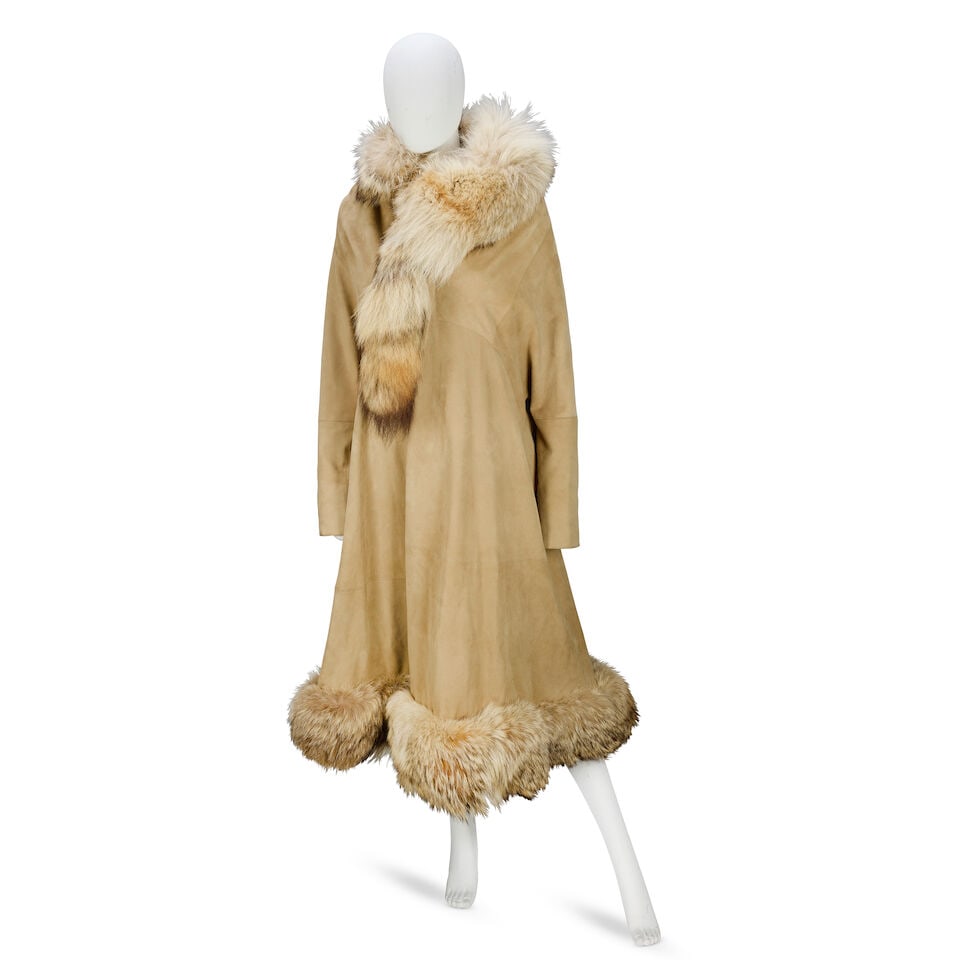 Yohji Yamamoto: a Rare Sheepskin and Coyote Fur Coat Autumn-Winter 2000, Runway Look 5 (1 of 2)