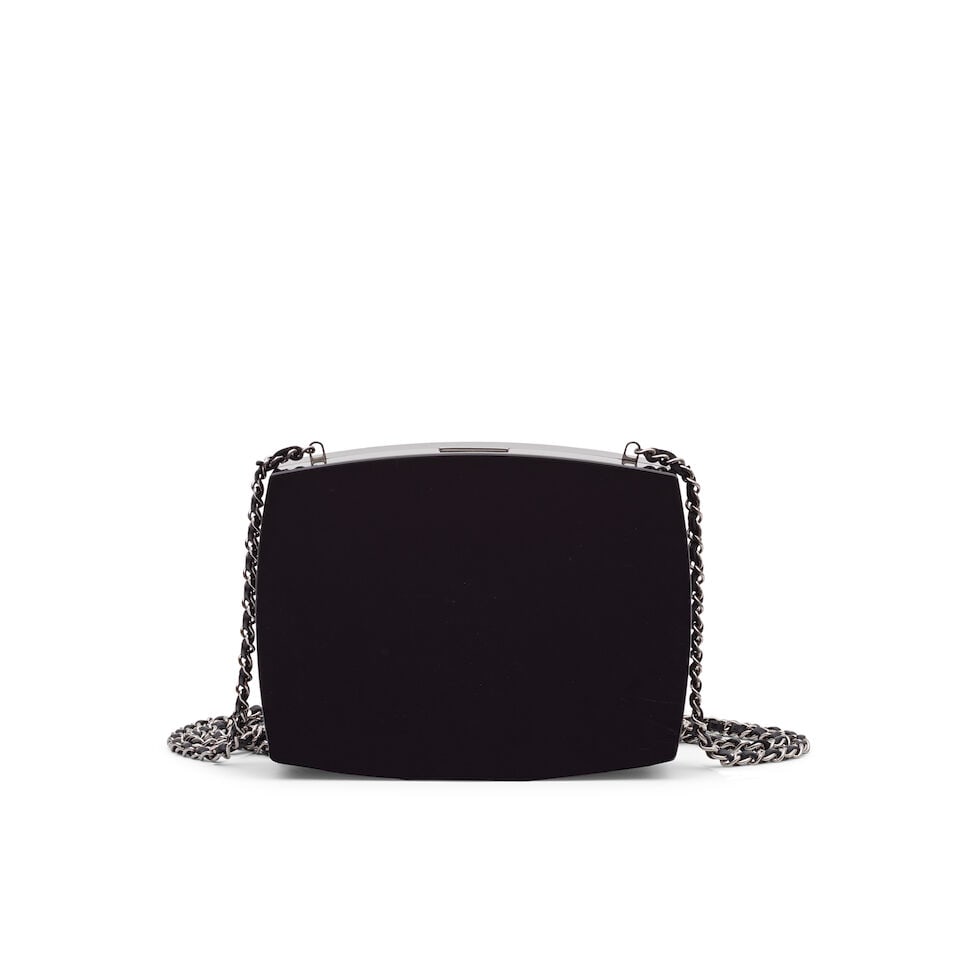 Chanel: a Plexiglass Compact Powder CC Minaudière 2015-16 (includes serial sticker, authent... - 3