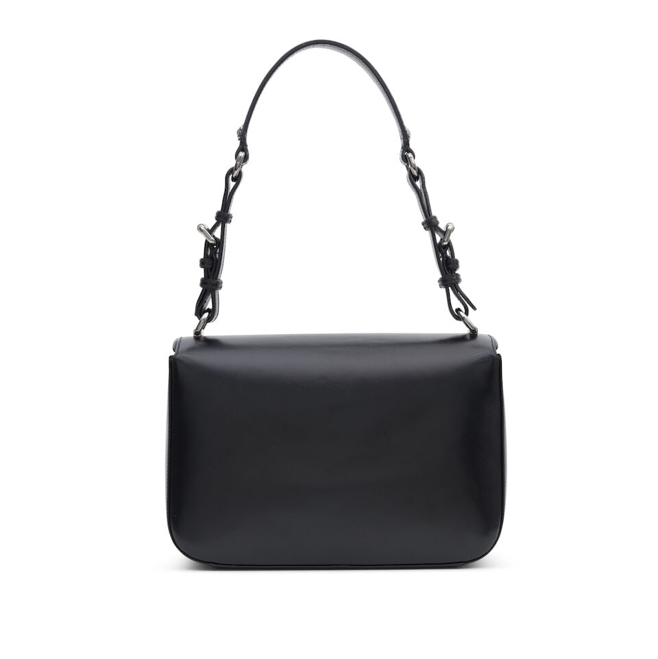 Christian Dior: a Black '3D' Shoulder Flap Bag Autumn/Winter 2010 (includes authenticity card an... - 2