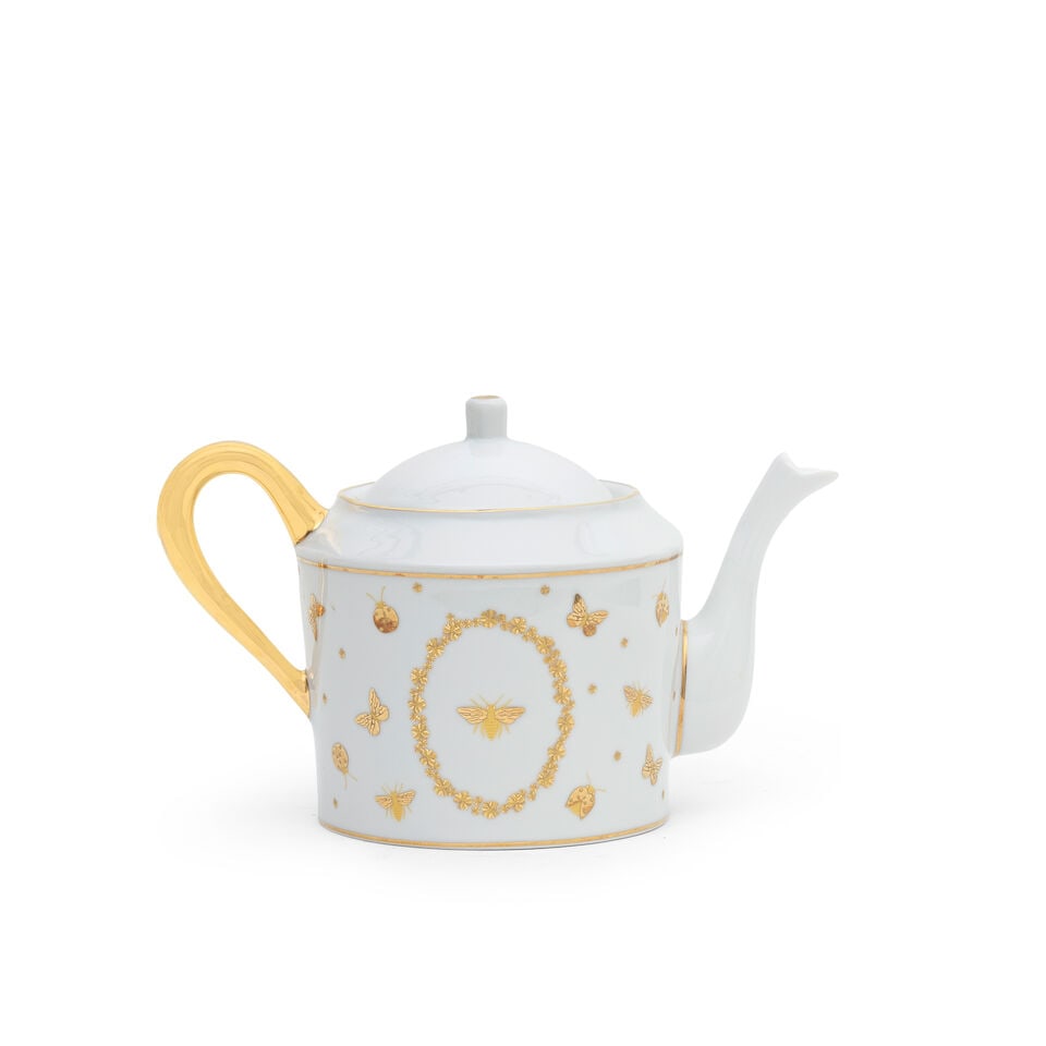 Christian Dior: a 'Bal des Abeilles' Teapot (includes box) (1 of 2)