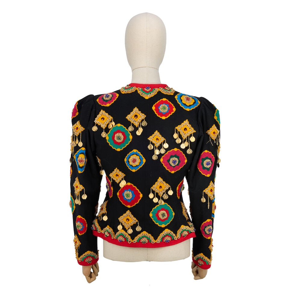 Yves Saint Laurent Rive Gauche: an Embellished Coin Jacket Autumn/Winter 1990 - 2