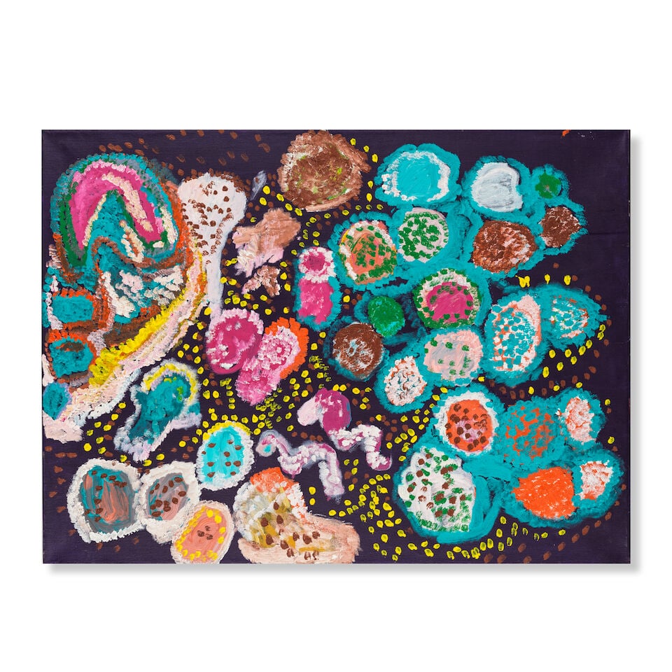 Kuruwarriyingathi (Paula Paul) Bijarrb (1937-2021) Flat Reef (1 of 2)