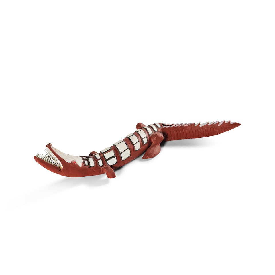 Artist Unknown, Contemporary Australian, Far North Queensland Crocodile length: 69.0cm (1 of 2)