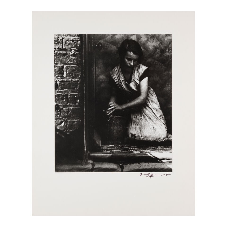 Bill Brandt (1904-1983); East End Morning (Young Housewife, Bethnal Green, London); - 2