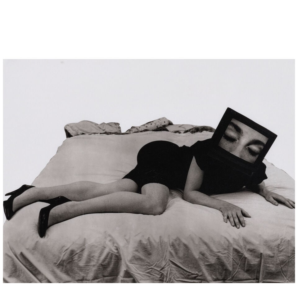 Lynn Hershman Leeson (born 1941); Seduction (from 'Phantom Limb');: Lynn Hershman Leeson (born 1941) Seduction (from 'Phantom Limb'), 1986 Gelatin silver print; framed; this work is an Artist's Proof. 10 1/4 x 13 1/4 in. (26 x 33.7 cm.) sheet 11 x 14 in. (27.9 x 35.6
