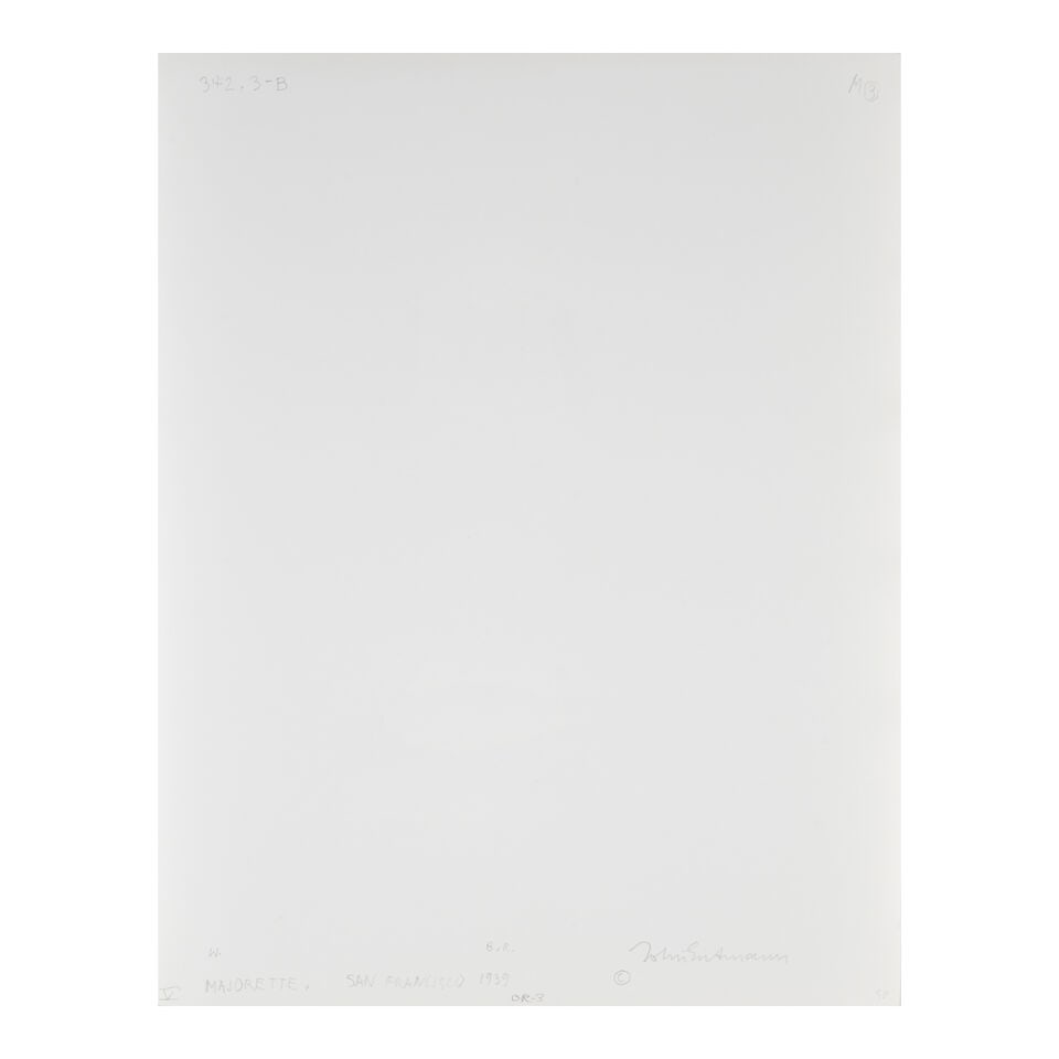 John Gutmann (1905-1998); 'Majorette, San Francisco'; - 3