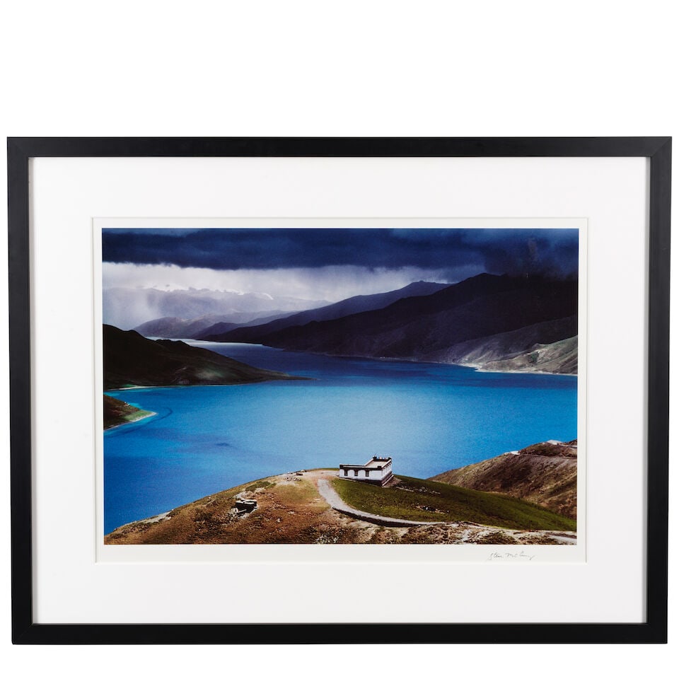 Steve McCurry (born 1950); Tibetan Holy Lake, Lhasa, Tibet; - 2