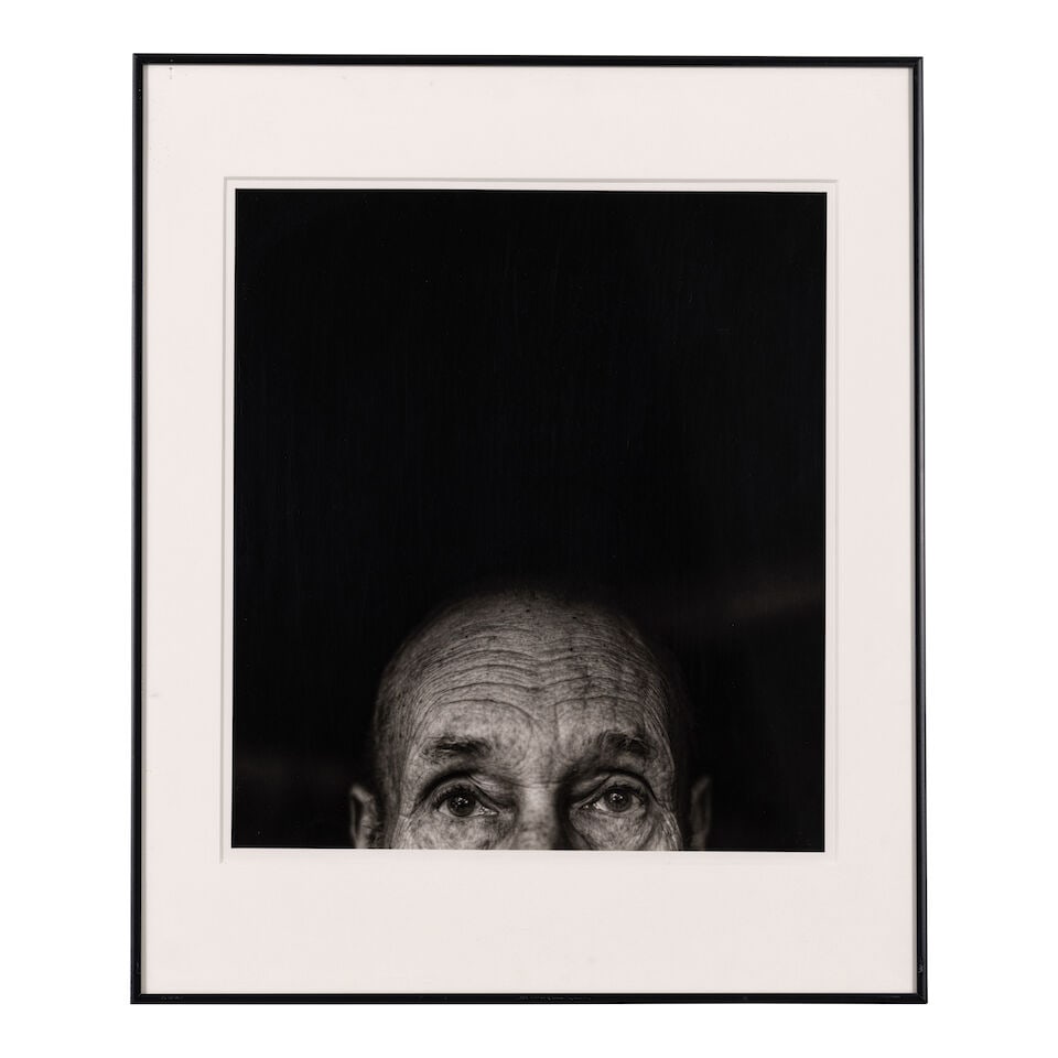 Herb Ritts (1952-2002); ''William S. Burroughs', Kansas'; - 3