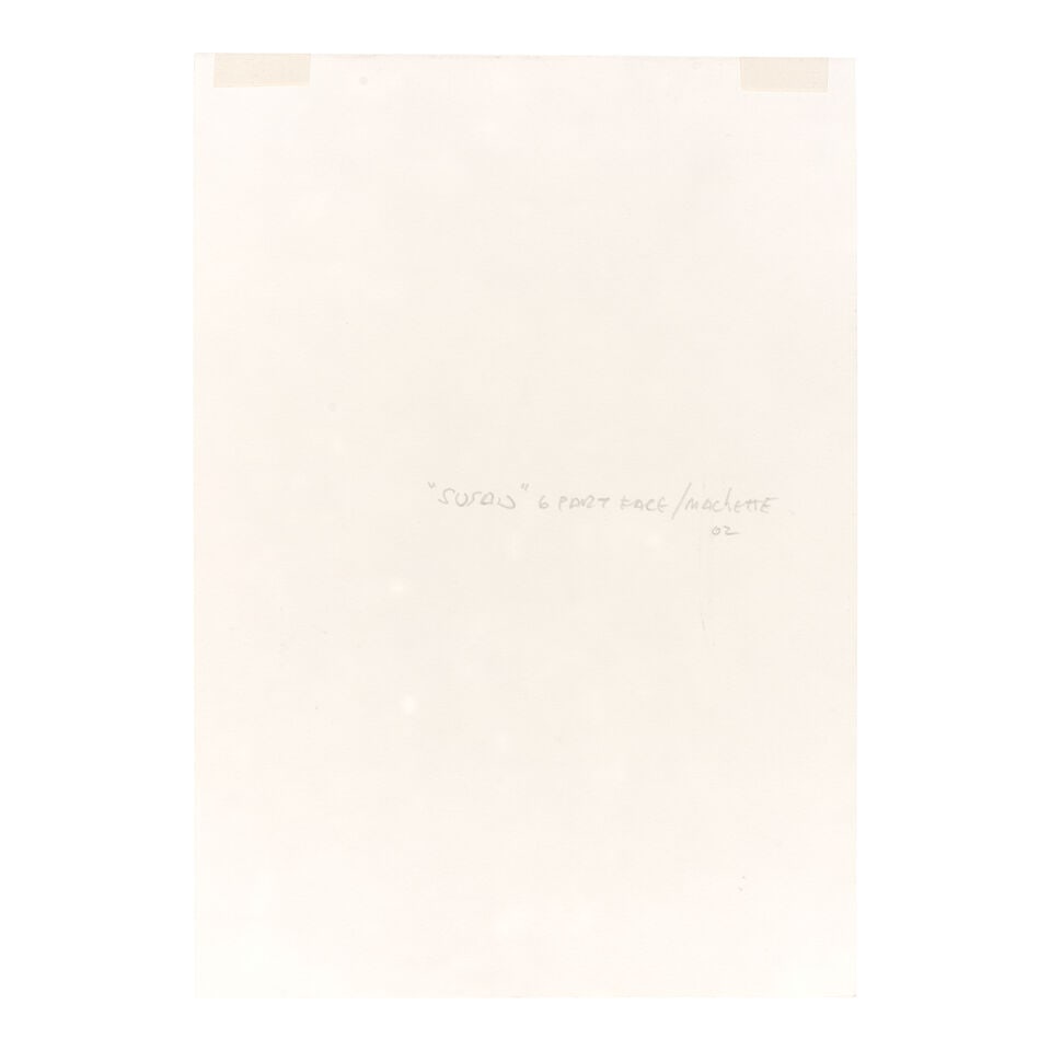 Tetsu Okuhara (1942-2016); ''Susan' 6 Part Face/Maquette'; - 3