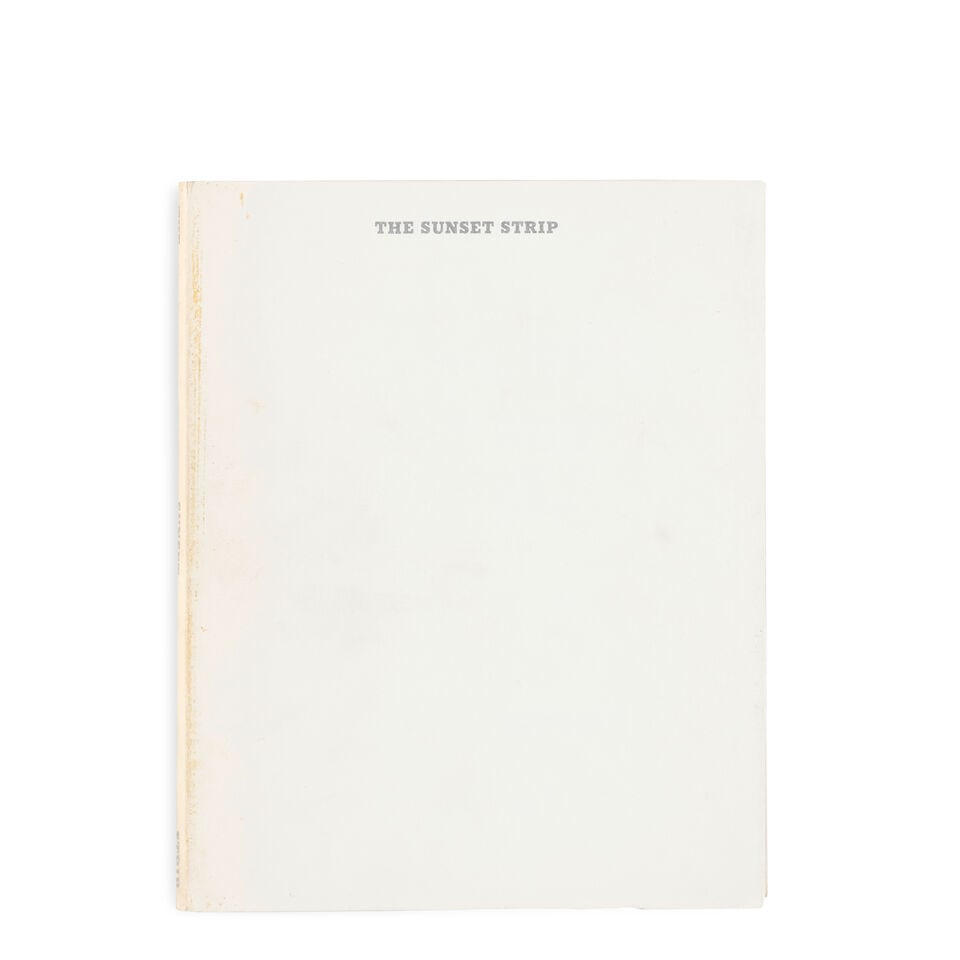 Ed Ruscha (born 1937); Every Building on the Sunset Strip (Engberg B4); (1 of 2)