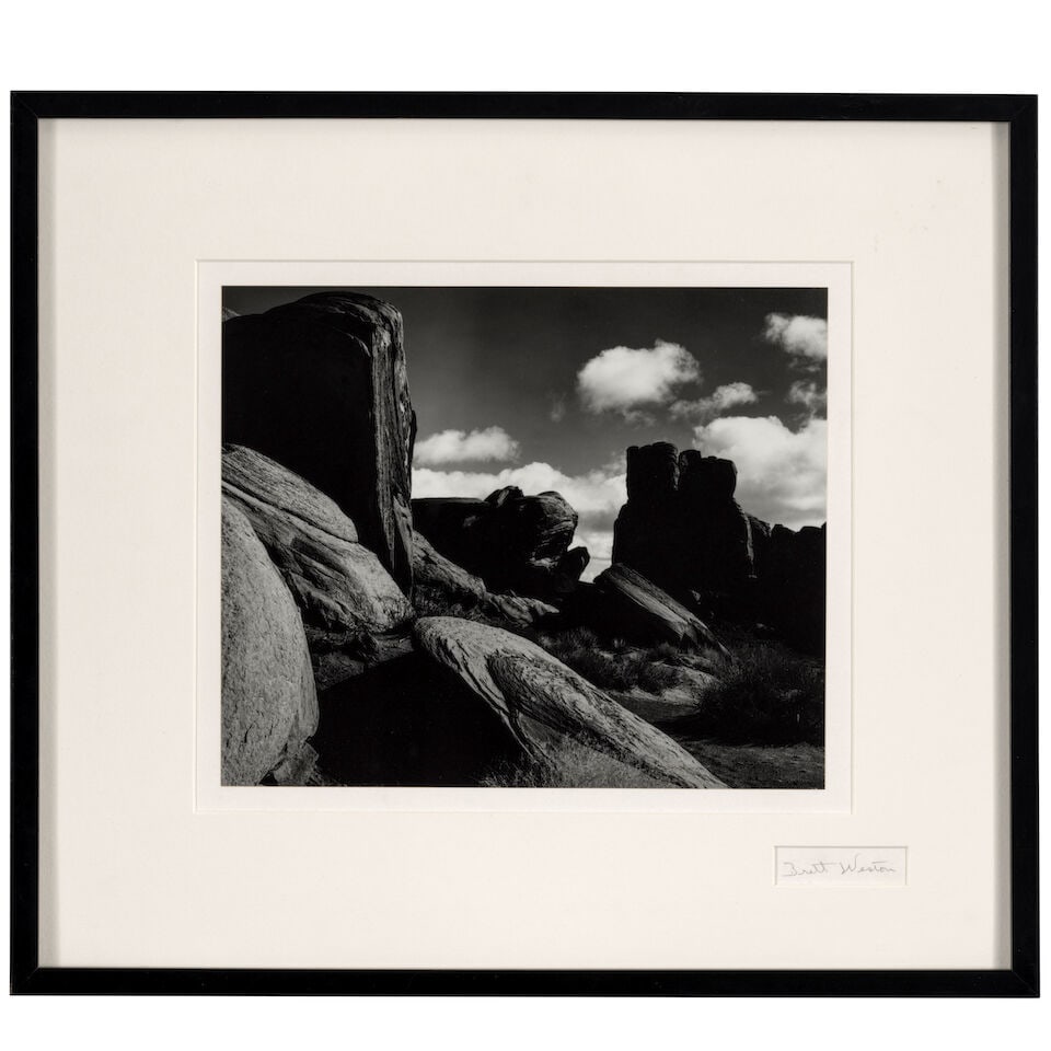 Brett Weston (1911-1993); Untitled (Monument Valley, Rock Features); - 2