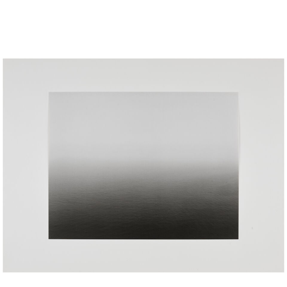 Hiroshi Sugimoto (born 1948); English Channel, Fecamp (no. 361) (from the portfolio 'Time Expose... - 2