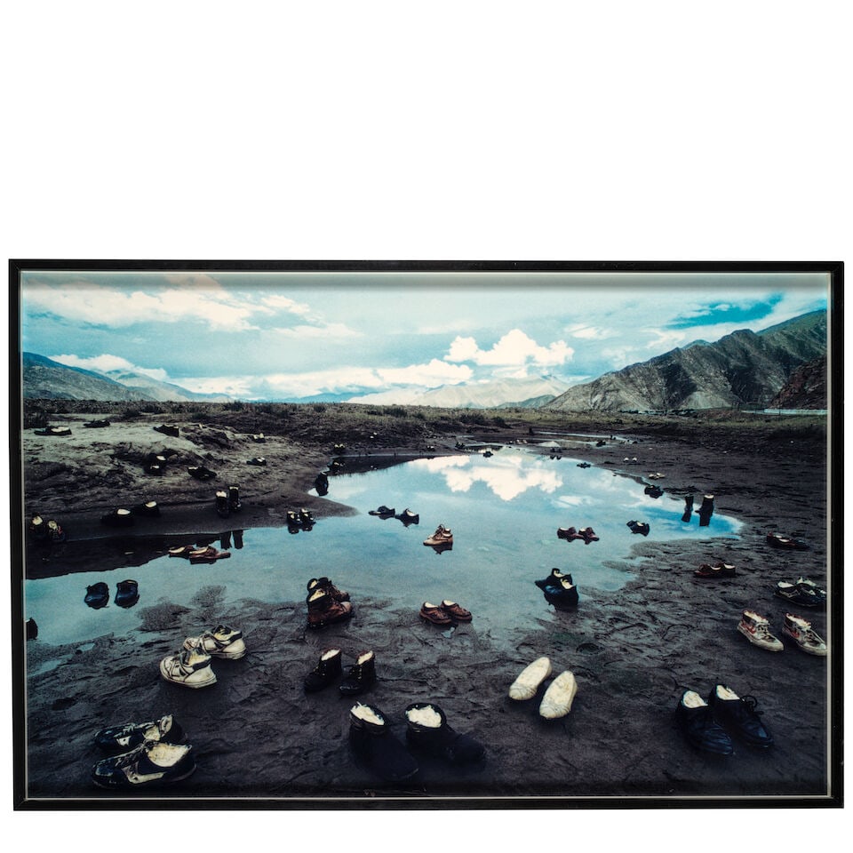 Yin Xiuzhen (born 1963); Shoes with Butter; - 2