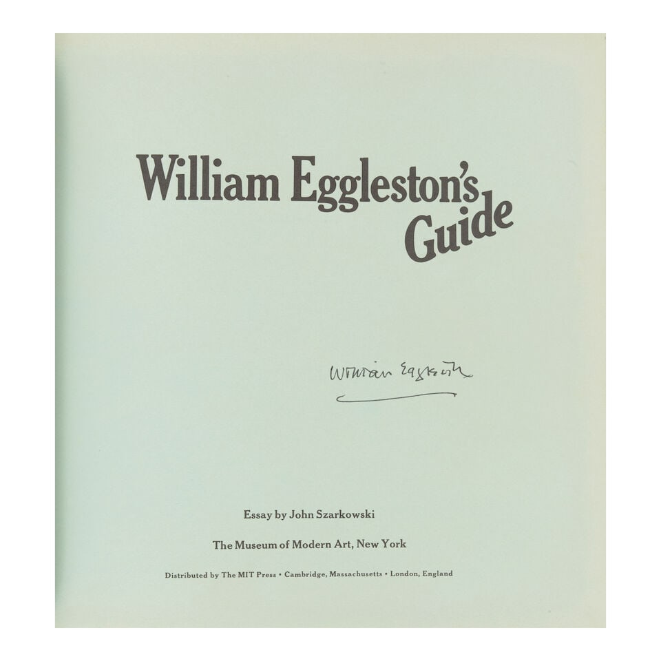 William Eggleston (born 1939); William Eggleston's Guide; - 2