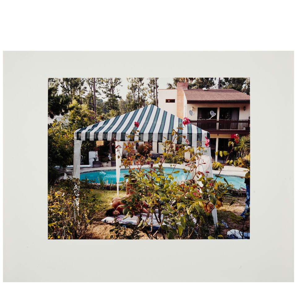 Larry Sultan (1946-2009); Cabana, Laurel Glen (from 'The Valley'); - 2