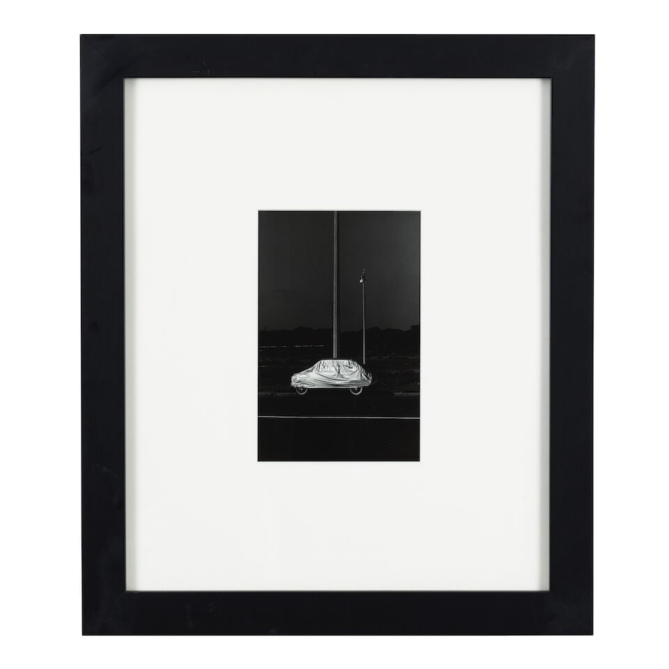 Elliott Erwitt (1928-2023); Rome (Car and Poles); - 2