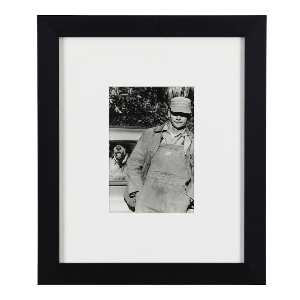 Elliott Erwitt (1928-2023); South Carolina (Man and Dog); - 2