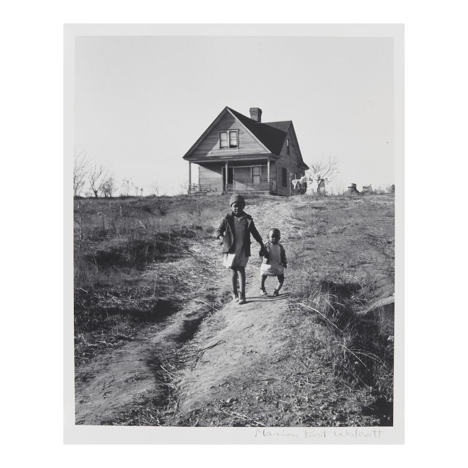Marion Post Wolcott (1910-1990); 'Tenant Farmer's Children, Wadesboro, North Carolina'; - 2
