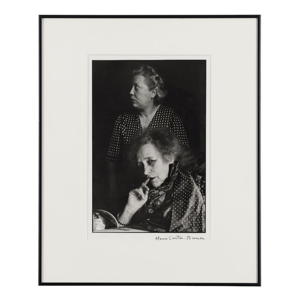 Henri Cartier-Bresson (1908-2004); Colette and her Companion Pauline, Paris; - 2