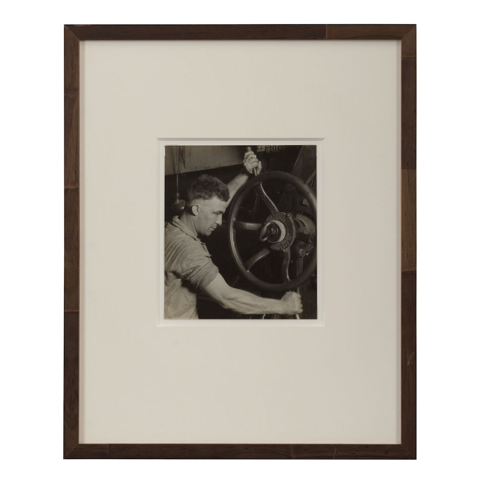 Lewis Wickes Hine (1874-1940); 'An Industrial Design - Pennsylvania Rubber Co.' (Automobile Tire... - 2