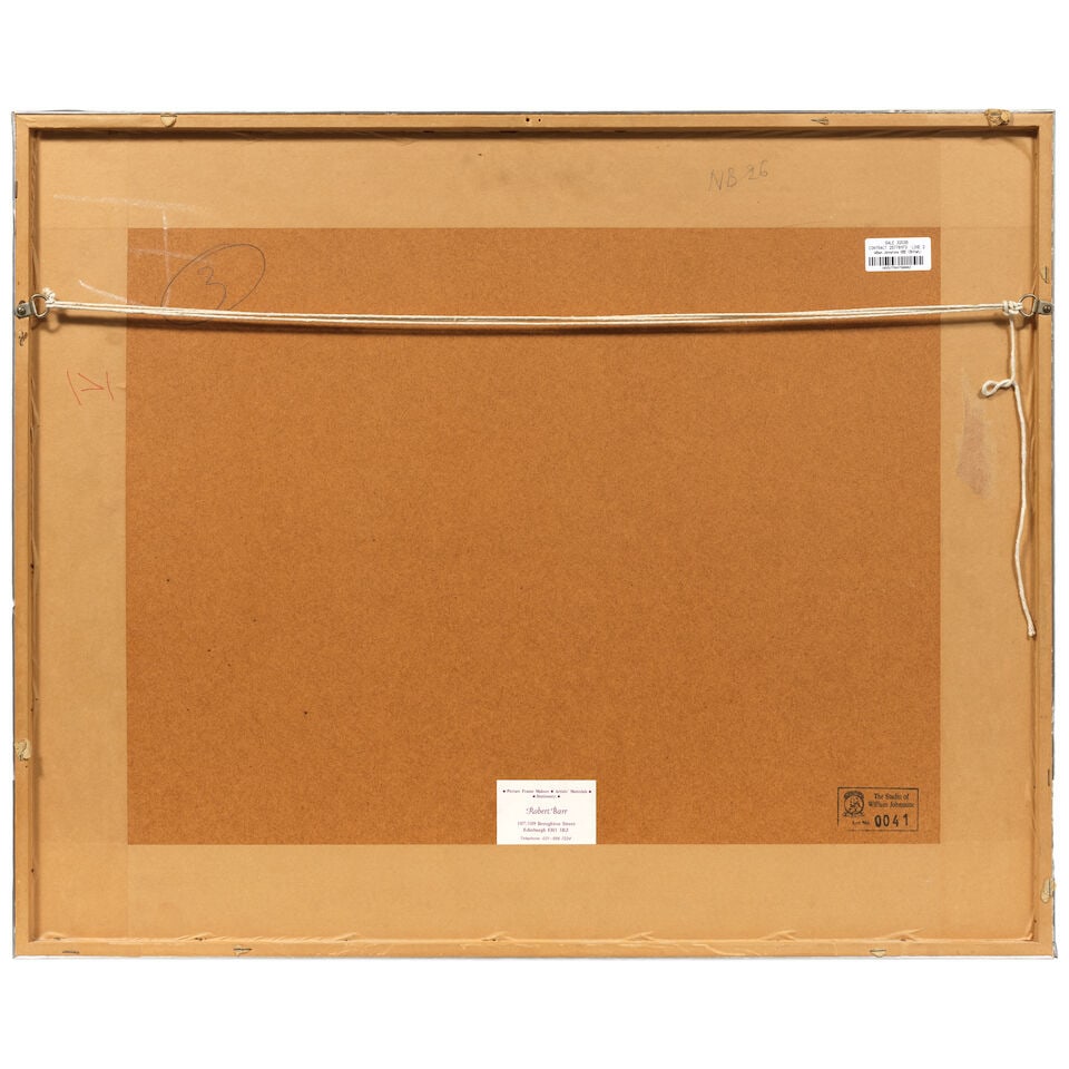 William Johnstone OBE (British, 1897-1981) Abstract (together with 2 further watercolours by Wil... - 2