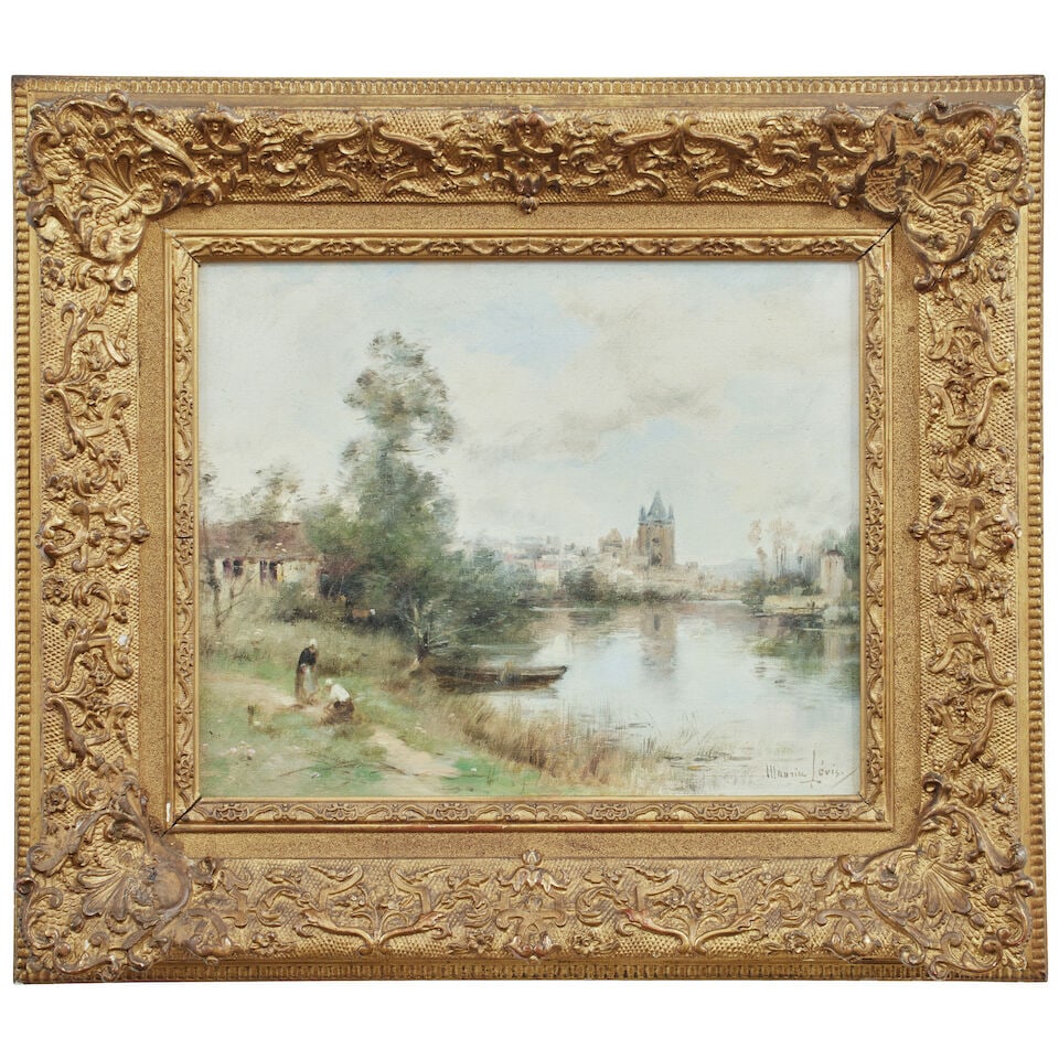 Maurice Levis (French, 1860-1940) French landscapes, a pair each 23 x 27.5cm (9 1/16 x 10 13/16i... - 5