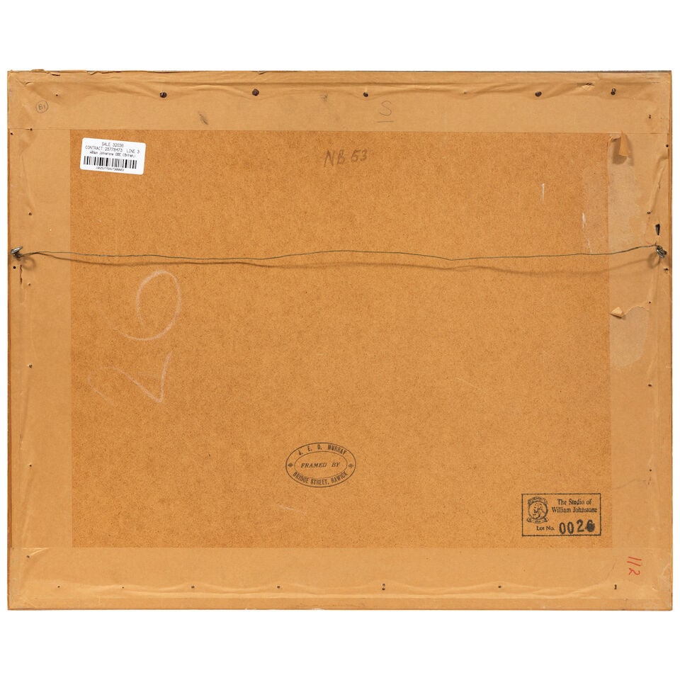 William Johnstone OBE (British, 1897-1981) Still Life (together with 2 further watercolours by W... - 2