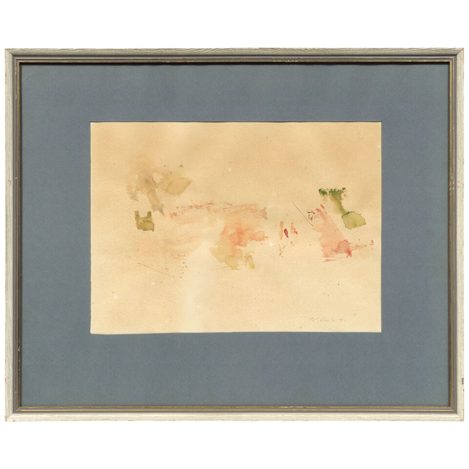 William Johnstone OBE (British, 1897-1981) Still Life (together with 2 further watercolours by W... - 3