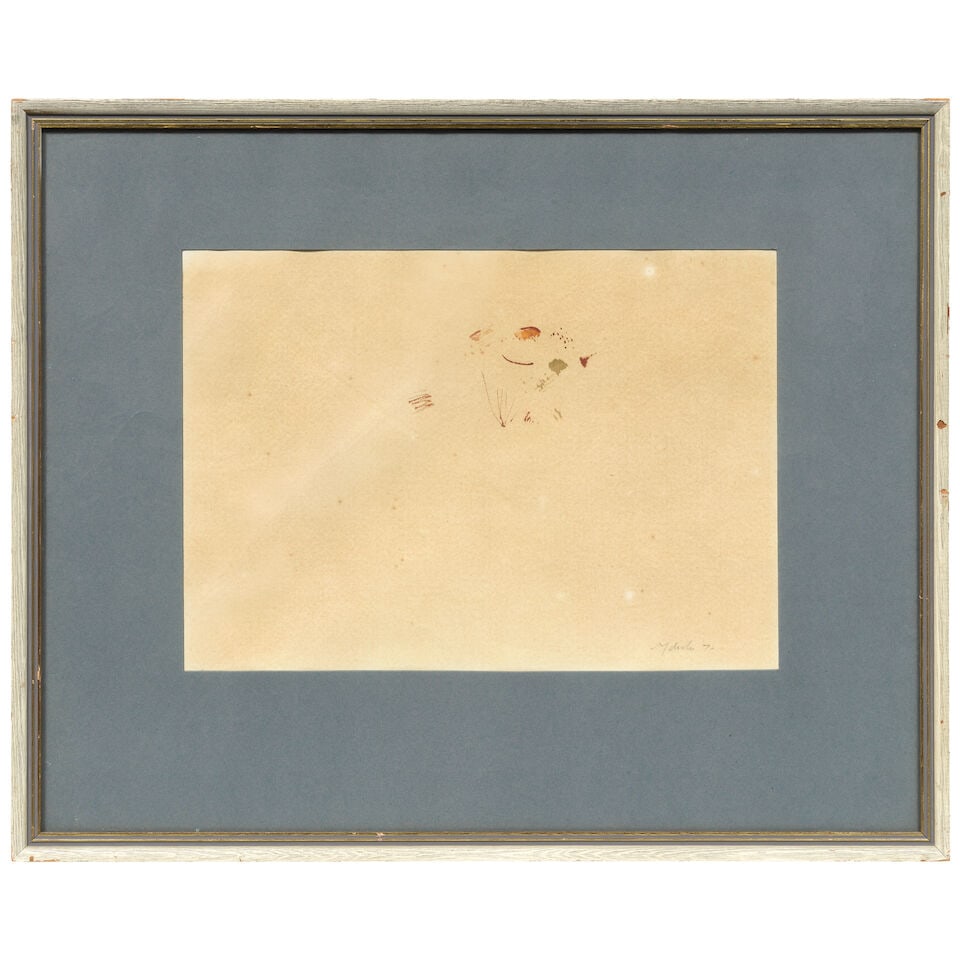 William Johnstone OBE (British, 1897-1981) Still Life (together with 2 further watercolours by W... - 5