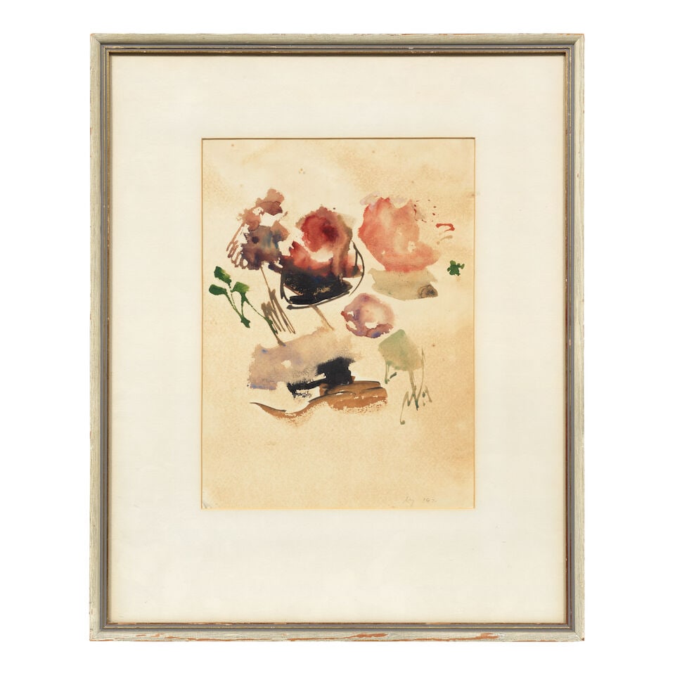 William Johnstone OBE (British, 1897-1981) Still Life (together with 2 further watercolours by W... - 9