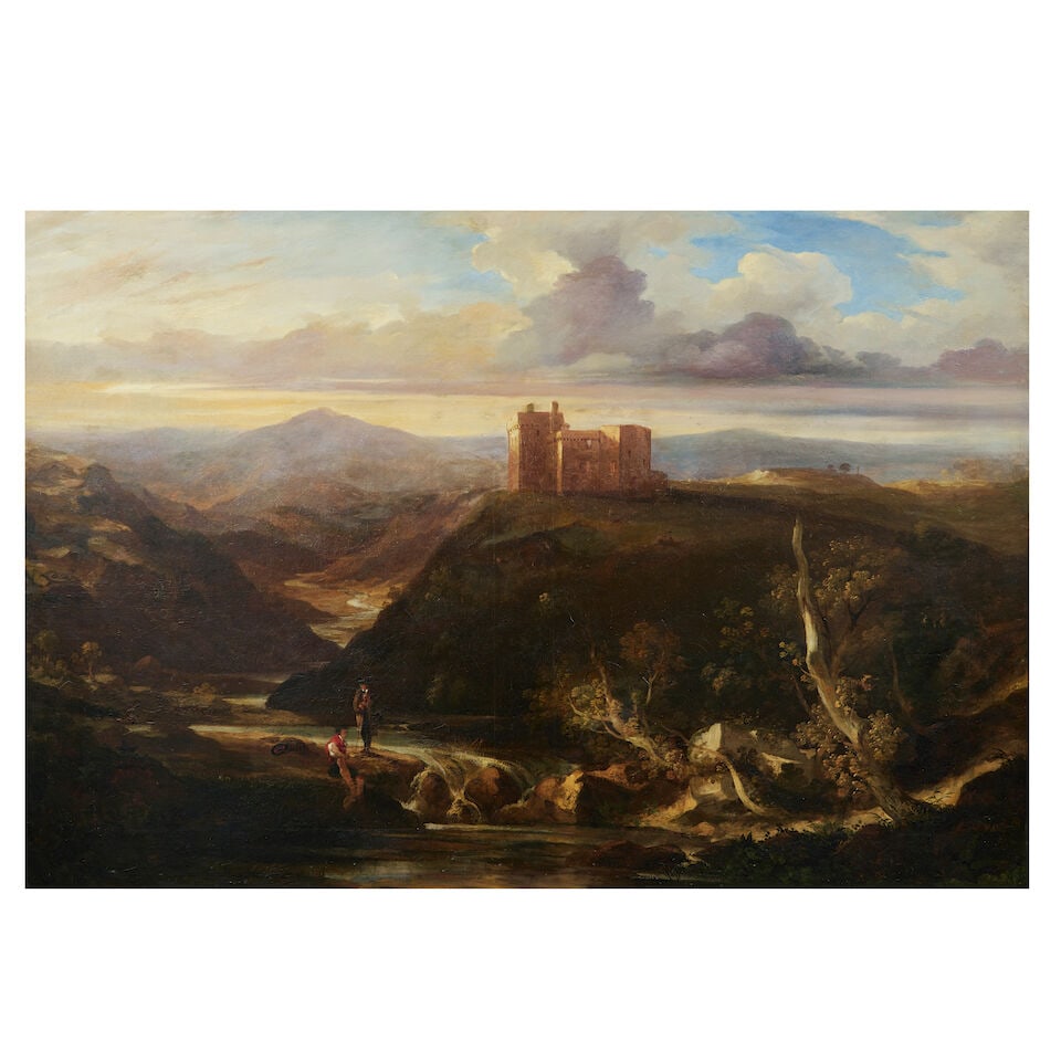 Attributed to Reverend John Thomson of Duddingston HRS (British, 1778-1840) Crichton Castle with... (1 of 3)