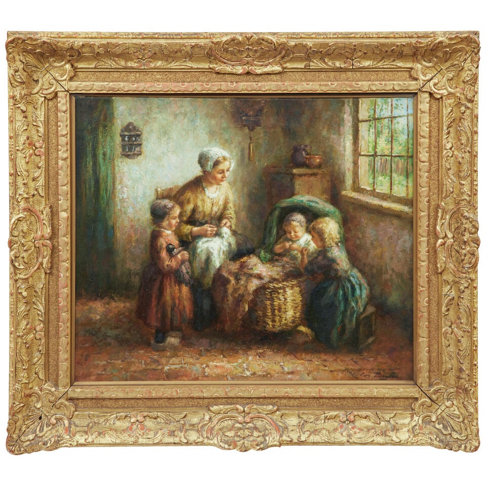 Cornelis Carel Verschuur Bouter (Dutch, 1888-1966) In the nursery - 3