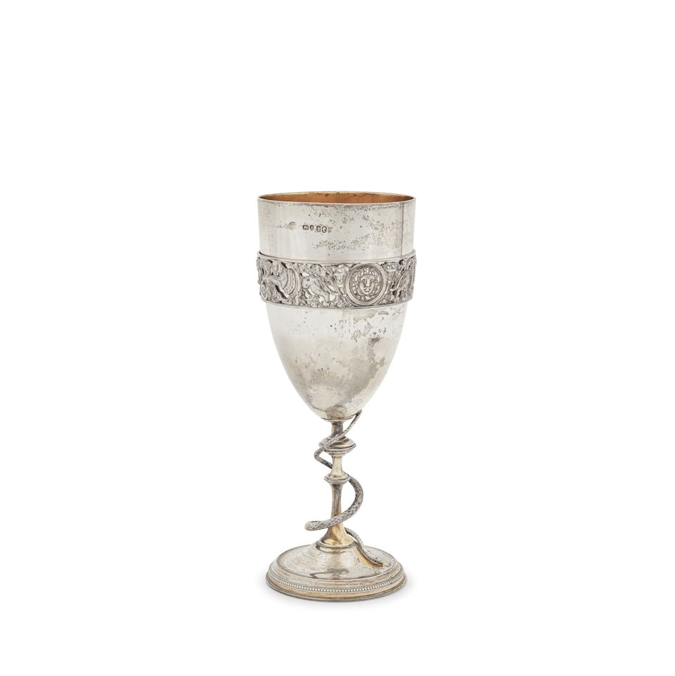 A silver wine goblet Stephen Smith, London 1865 (1 of 1)