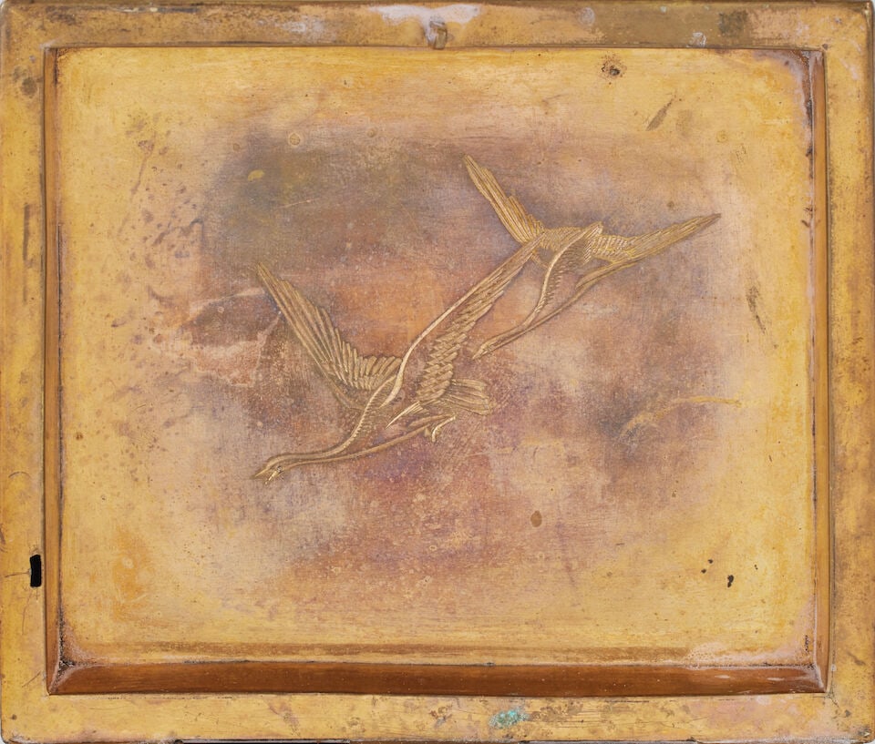 Two Cloisonné enamel caskets Meiji (2) - 2