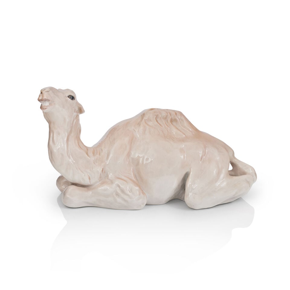 Royal Copenhagen, No 826 Camel modelled by Knud Kyhn, made before 1923 (1 of 2)