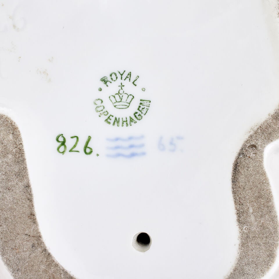 Royal Copenhagen, No 826 Camel modelled by Knud Kyhn, made before 1923 - 2