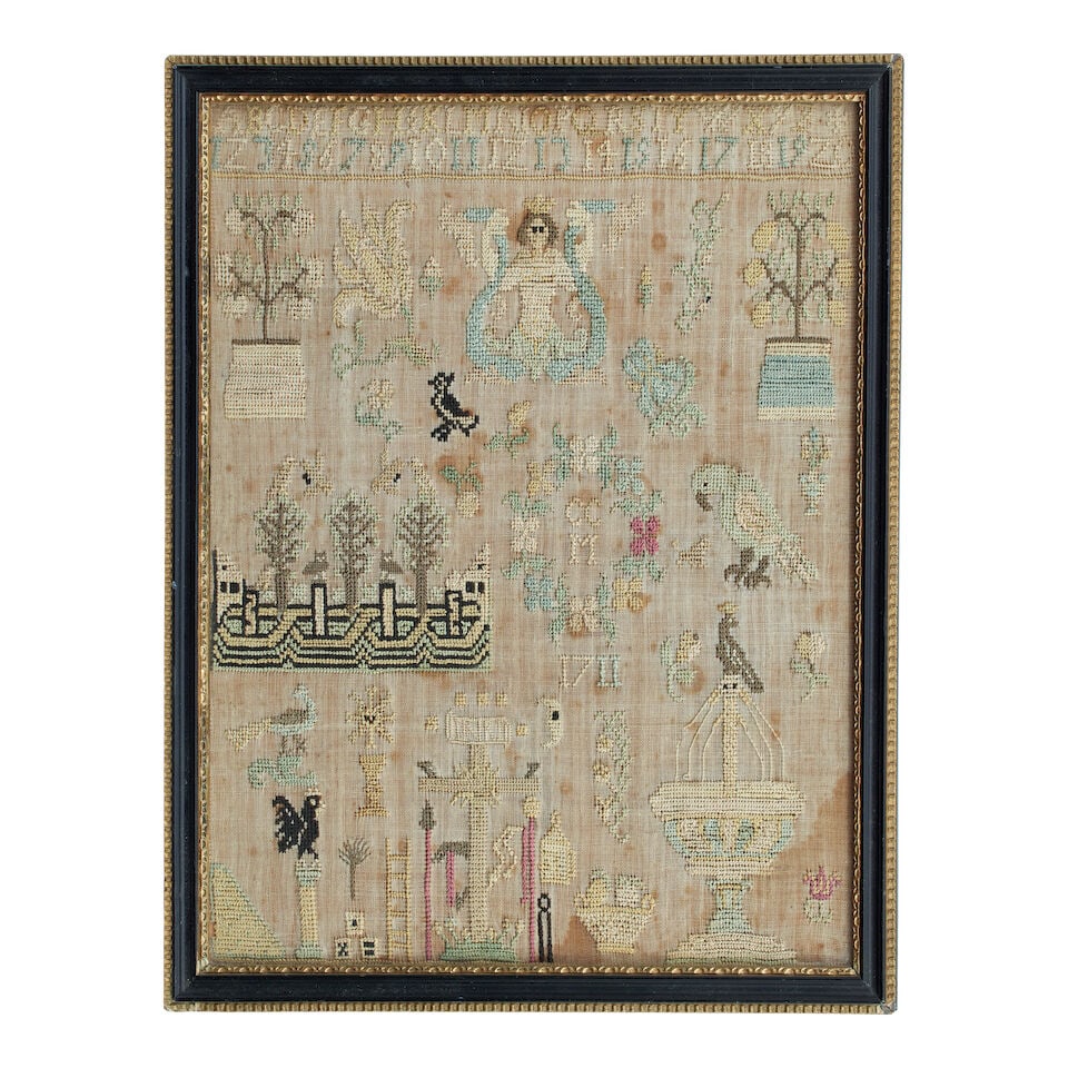 A Queen Anne sampler (1 of 2)