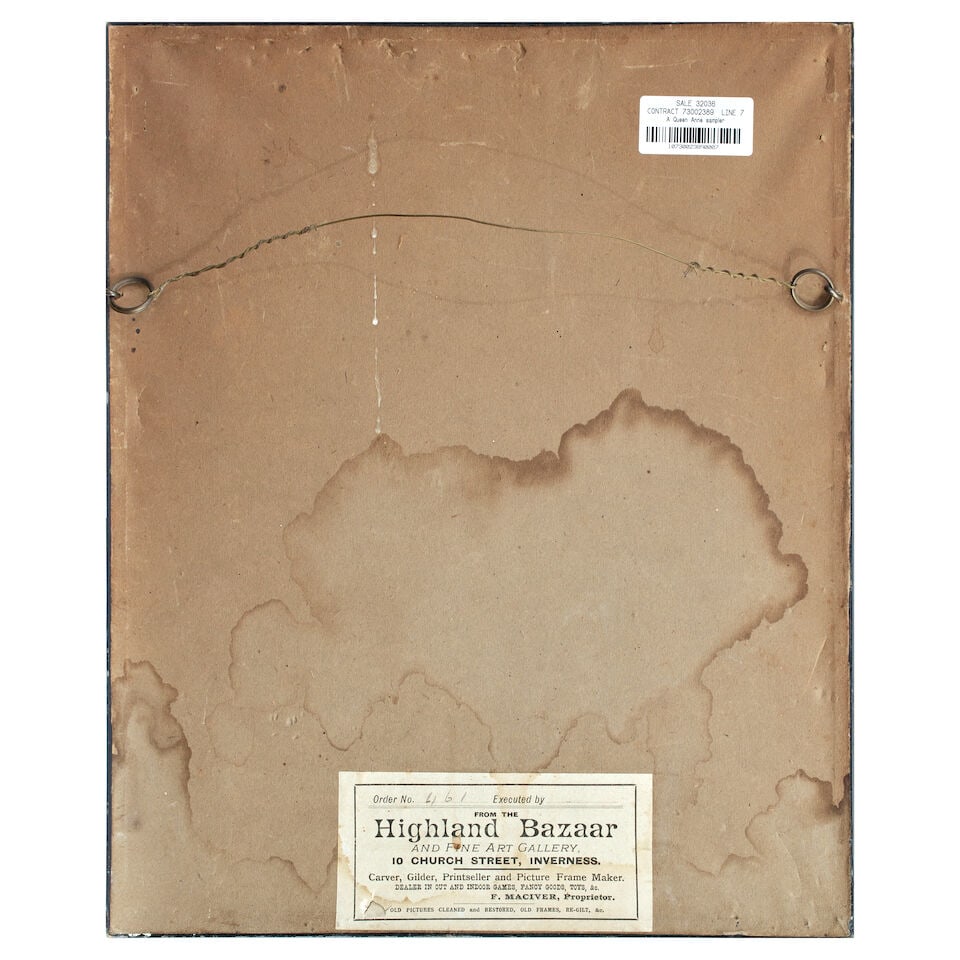 A Queen Anne sampler - 2