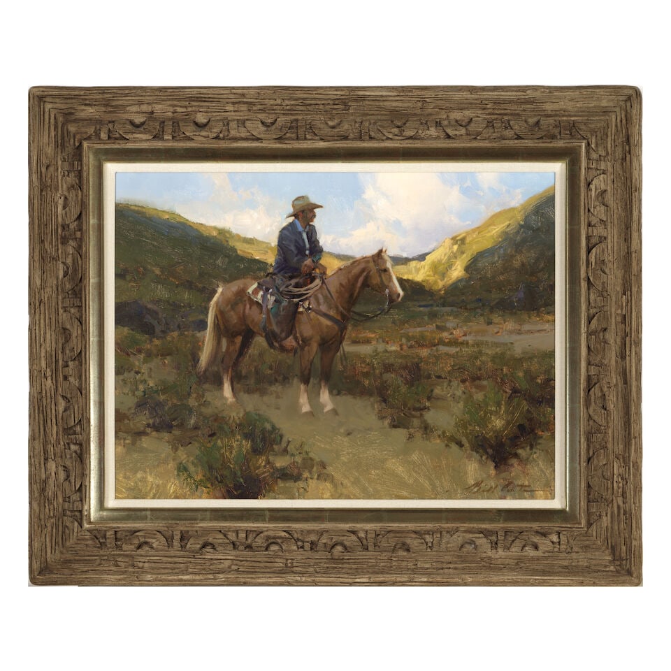 Bill Anton (born 1957) Palomino Shadows 18 x 24 in. - 2