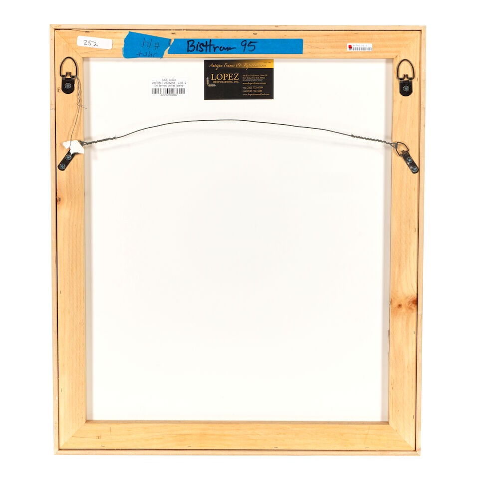 Emil James Bisttram (1895-1976) Abstraction sight 14 x 11 in. (Executed in 1940.) - 2