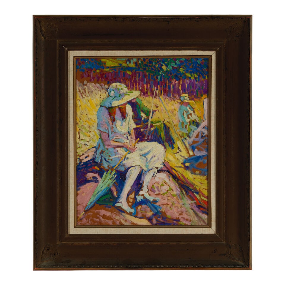 William Henry Dethlef Koerner (1878-1938) Sketchers 20 x 16 in. - 3