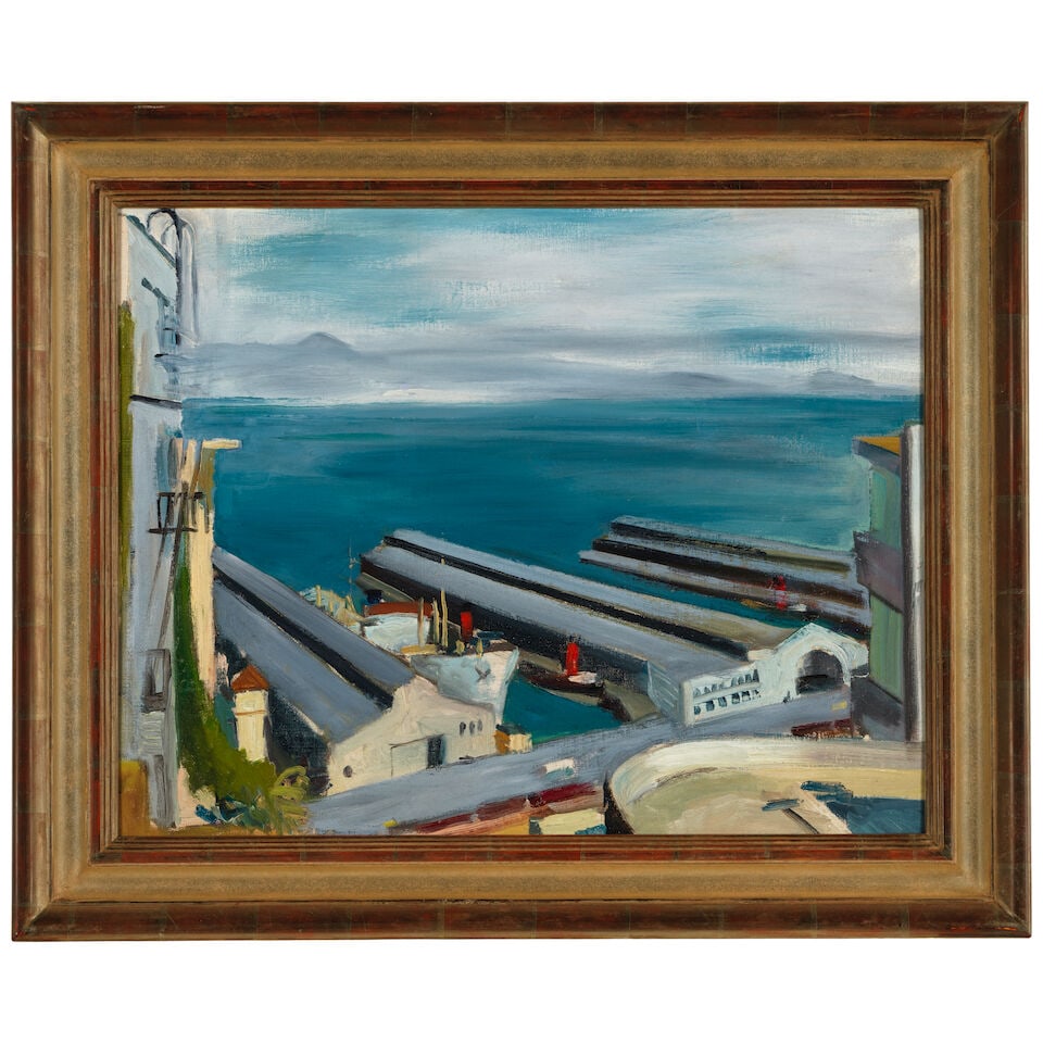 Victor Michail Arnautoff (1896-1979) The Embarcadero 22 x 28 in. (Painted circa 1940.) - 3