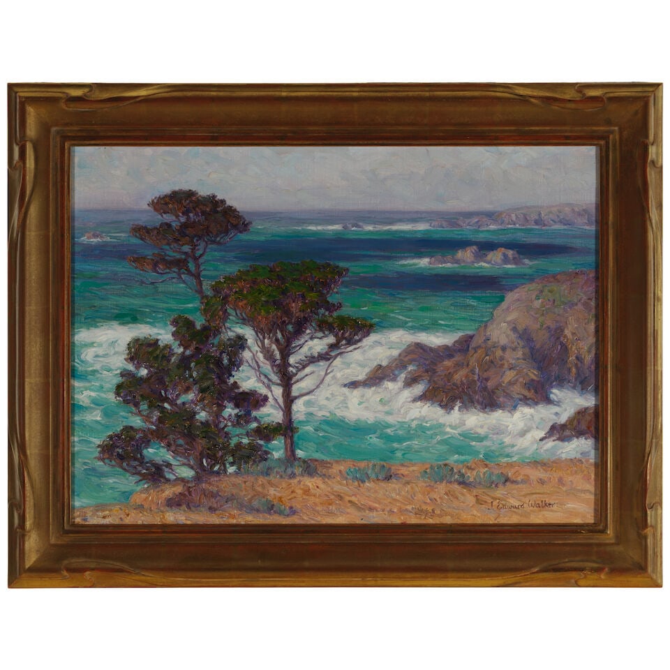 John Edward Walker (1880-1940) The Carmel Coast 16 x 22 in. - 3
